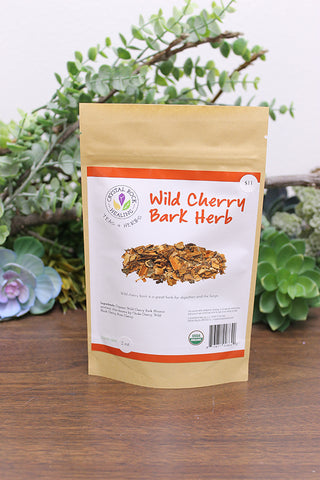 Wild Cherry Bark Herb 2 oz Organic