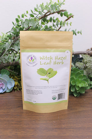 Witch Hazel Leaf Herb 1 oz Organic
