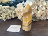 Yellow Fluorite Obelisk Tower #1