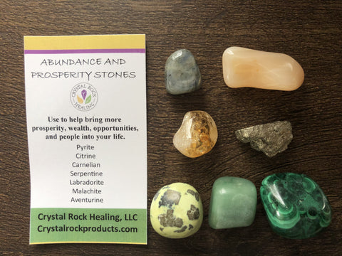 Collection Stones Abundance & Prosperity