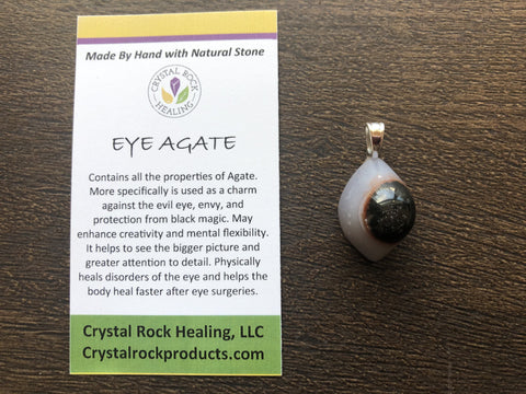 Eye Agate Pendant