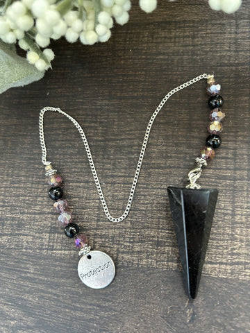 Black Tourmaline Pendulum