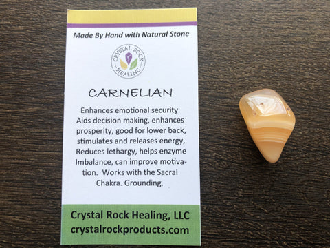 Carnelian Pocket Stone