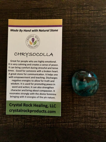Chrysocolla Pocket Stone