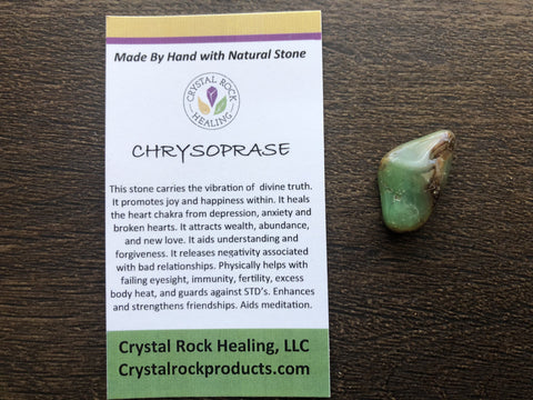 Chrysoprase Pocket Stone