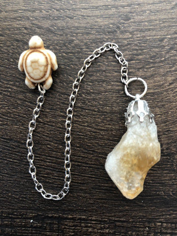 Citrine Pendulum