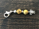 Crazy Lace Agate Charm