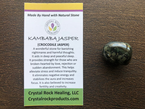 Jasper Kambaba Pocket Stone