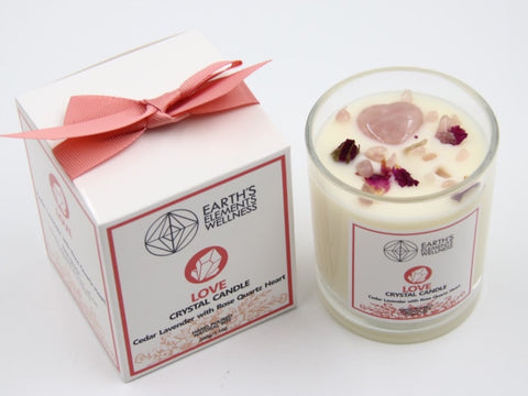 Love Hand Poured Soy Candle
