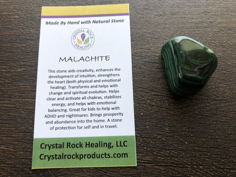 Malachite Pocket Stone