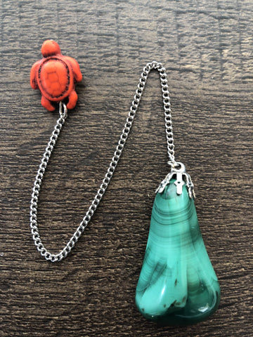 Malachite Pendulum