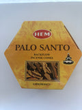 Backflow Hem Incense Cones-Palo Santo