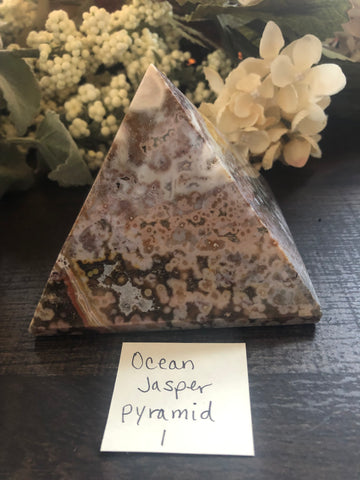 Ocean Jasper Pyramid #1