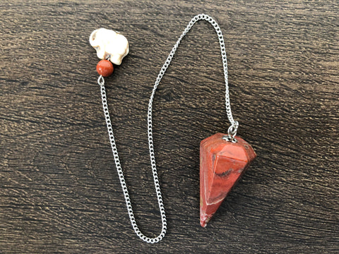 Red Jasper Pendulum