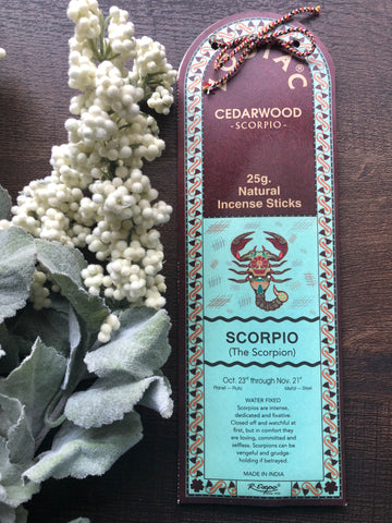 Zodiac Incense-Scorpio